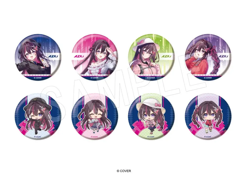 「ホロライブ」所属タレント「ＡＺＫｉ」と京王電鉄のコラボレーションが開催決定！新規描き下ろしイラストを使用したコラボグッズが多数登場！ 画像 7