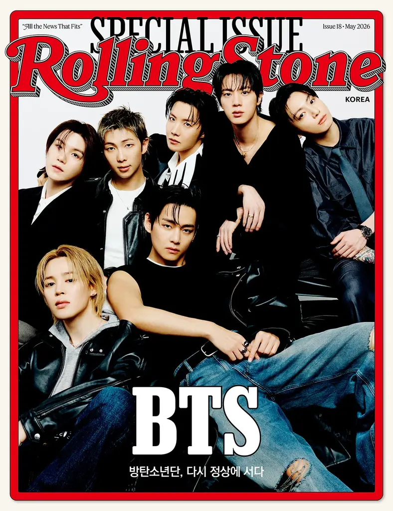 Rolling Stone Korea 17号 BTS特集、日本で予約開始