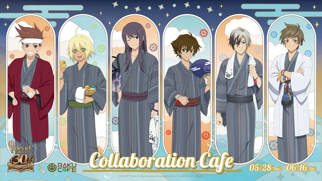 『テイルズ オブ』シリーズ×RAKU CAFE Collaboration Cafeを5月28日(木)より開催！ 画像 1