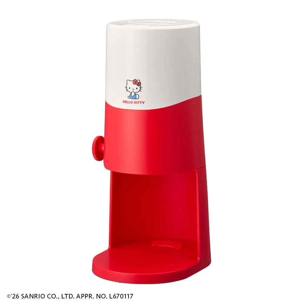 ポップなハローキティと一緒にかき氷で暑さ対策！発売10周年・累計販売台数150万台突破の「とろ雪かき氷器」シリーズにハローキティデザインが登場 画像 6