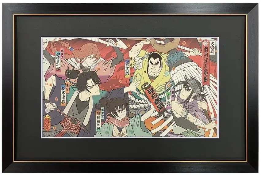 『火喰鳥 羽州ぼろ鳶組』の浮世絵登場！江戸の火消の気概を浮世絵で描き出す——アニメ化記念アート2作品が5月15日より発売開始 画像 2