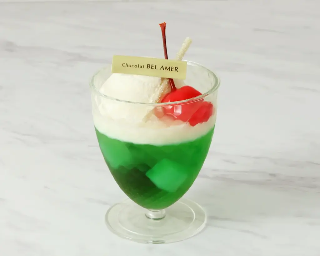 ショコラ専門店【ベルアメール】から夏を彩る人気のグラスデザートが登場！「ジュレ カフェ」と「ジュレ クリームソーダ」がラインナップ 画像 3