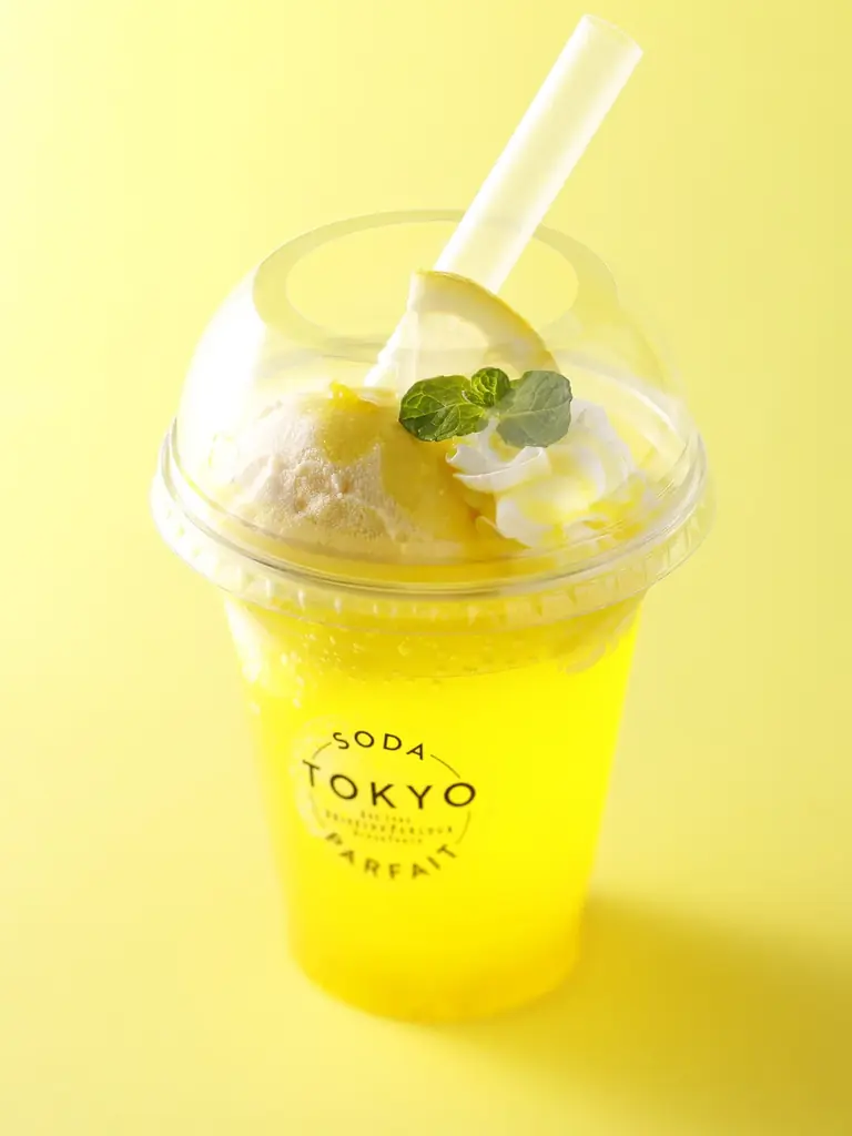 「資生堂パーラー 八重洲ショップ」、新感覚ドリンク「TOKYOソーダ・パルフェ」期間・数量限定発売！ 画像 3
