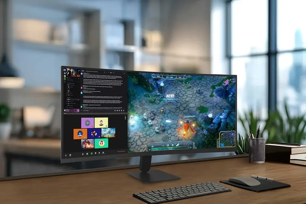 34インチ21:9曲面型ウルトラワイドモニター「34U601B-B」を5月中旬より順次発売 画像 2