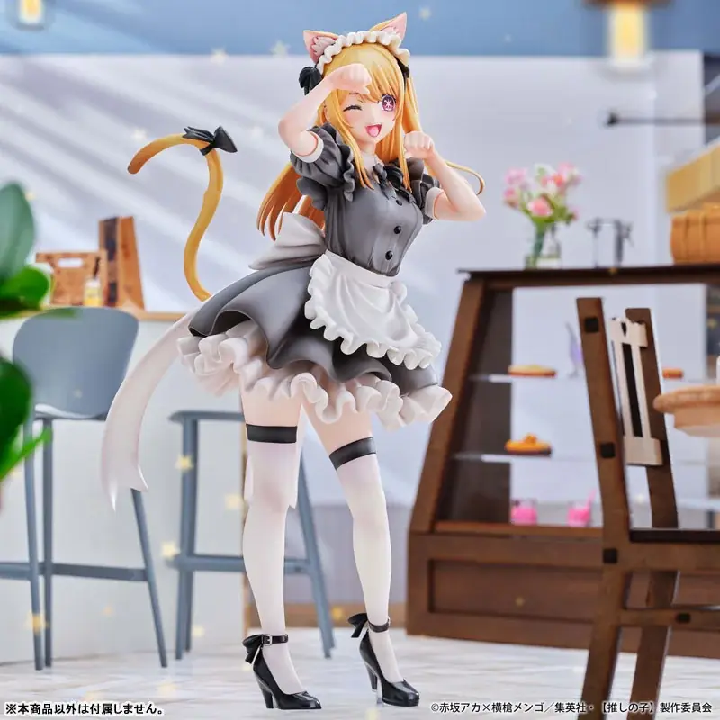 TVアニメ【推しの子】より、「ルビー」が猫メイド姿のフィギュアで登場。あみあみにて予約受付中。 画像 4