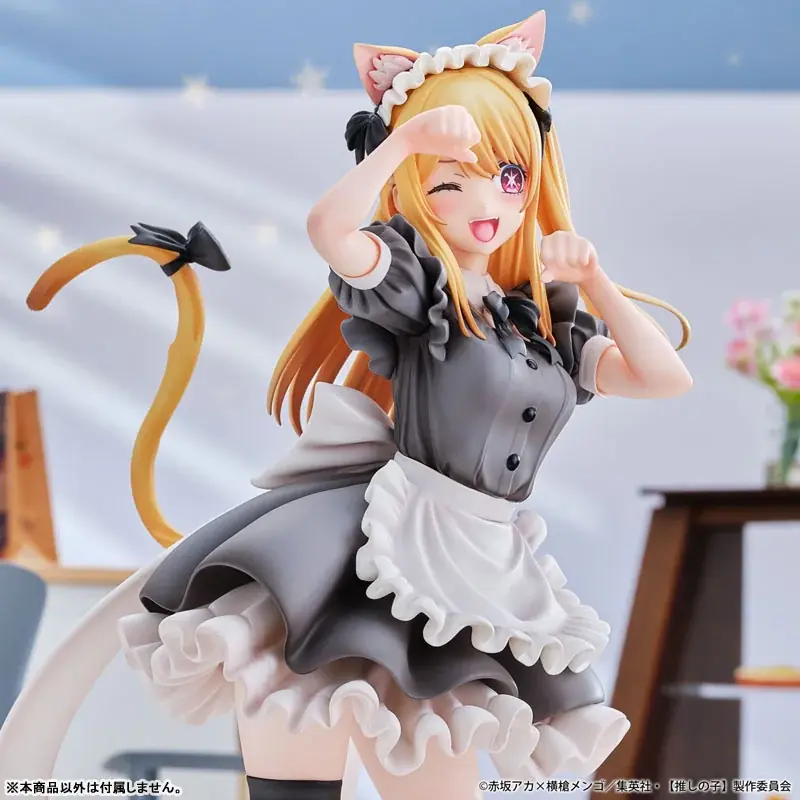 TVアニメ【推しの子】より、「ルビー」が猫メイド姿のフィギュアで登場。あみあみにて予約受付中。 画像 6