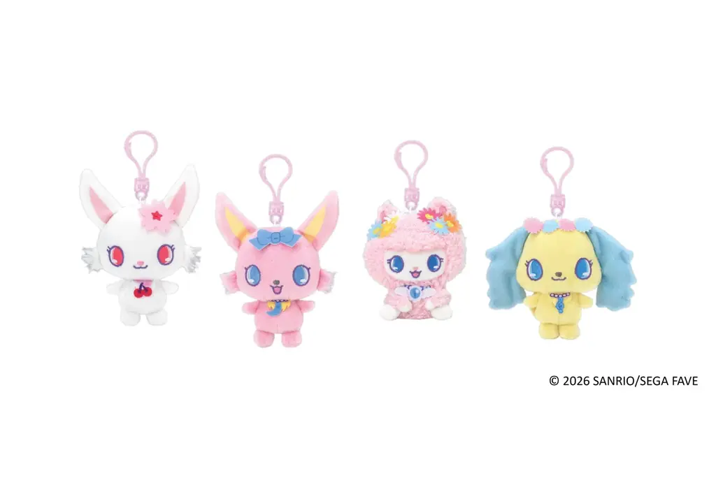 『ジュエルペット』のかわいいマスコットがプライズに登場！ キラキラのラメ入り「ジュエルペット　カラビナ付マスコット」を５月15日（金）よりモーリーファンタジー・PALOにて展開開始 画像 3