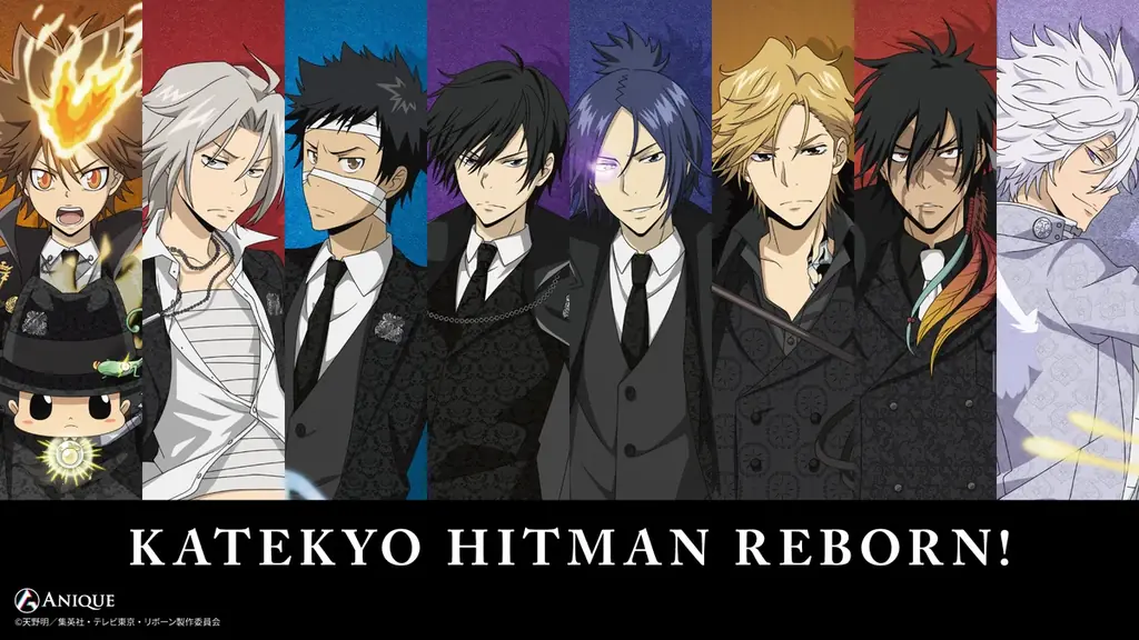TVアニメ『家庭教師ヒットマンREBORN!』より、【覚悟】をテーマにした新規描き下ろしイラストグッズのPOP UP SHOP(渋谷)＆web販売での同時開催が決定！ 画像 1