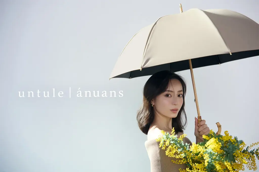 【 ánuans × untule(アントゥーレ) 】初の日傘コラボが5/21(木) 発売開始 画像 1