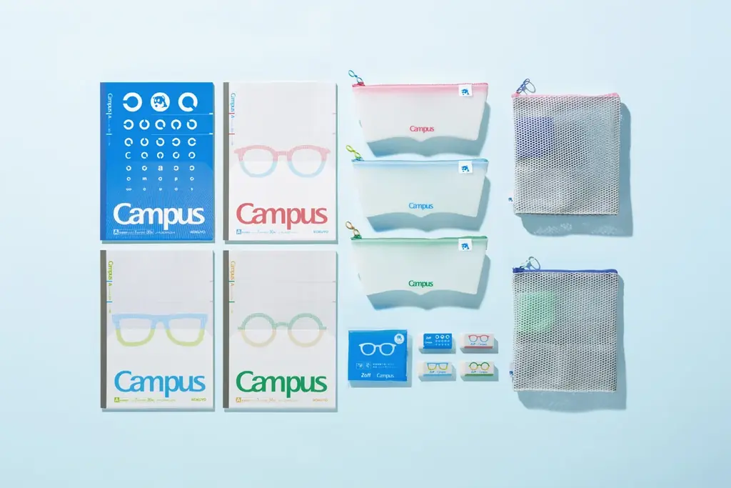 「休むことも、まなびのうち」勉強のon/offをデザインしたZoff×Campusコラボアイテムを発売 画像 2