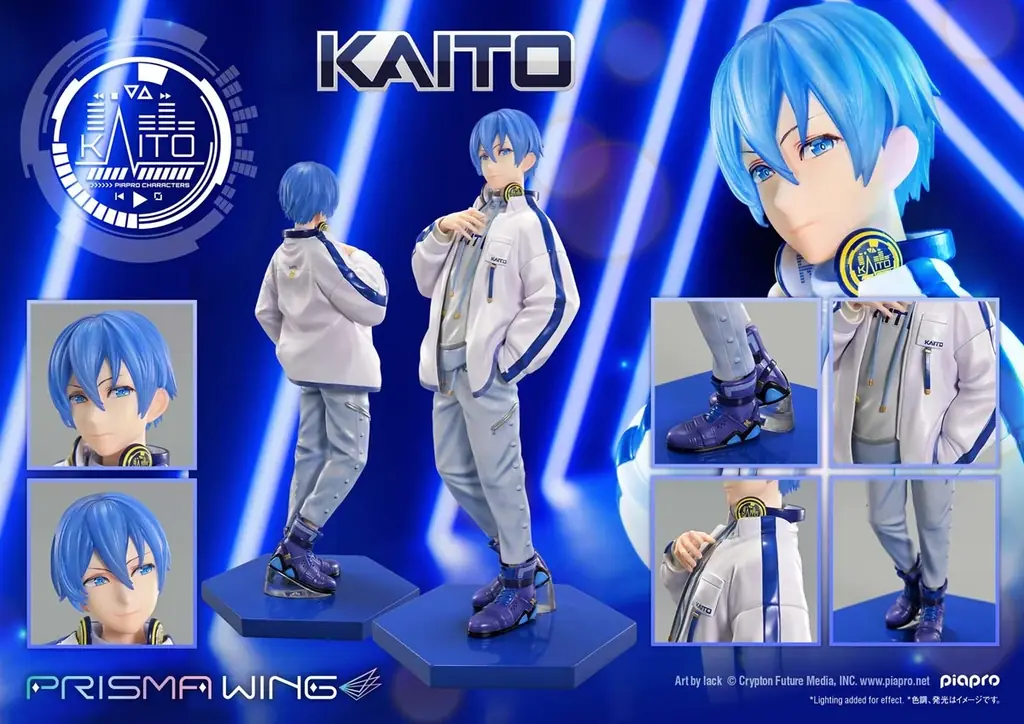 “Art by lack”最新作！ピアプロキャラクターズ「KAITO」の1/7スケールフィギュアが登場 画像 11