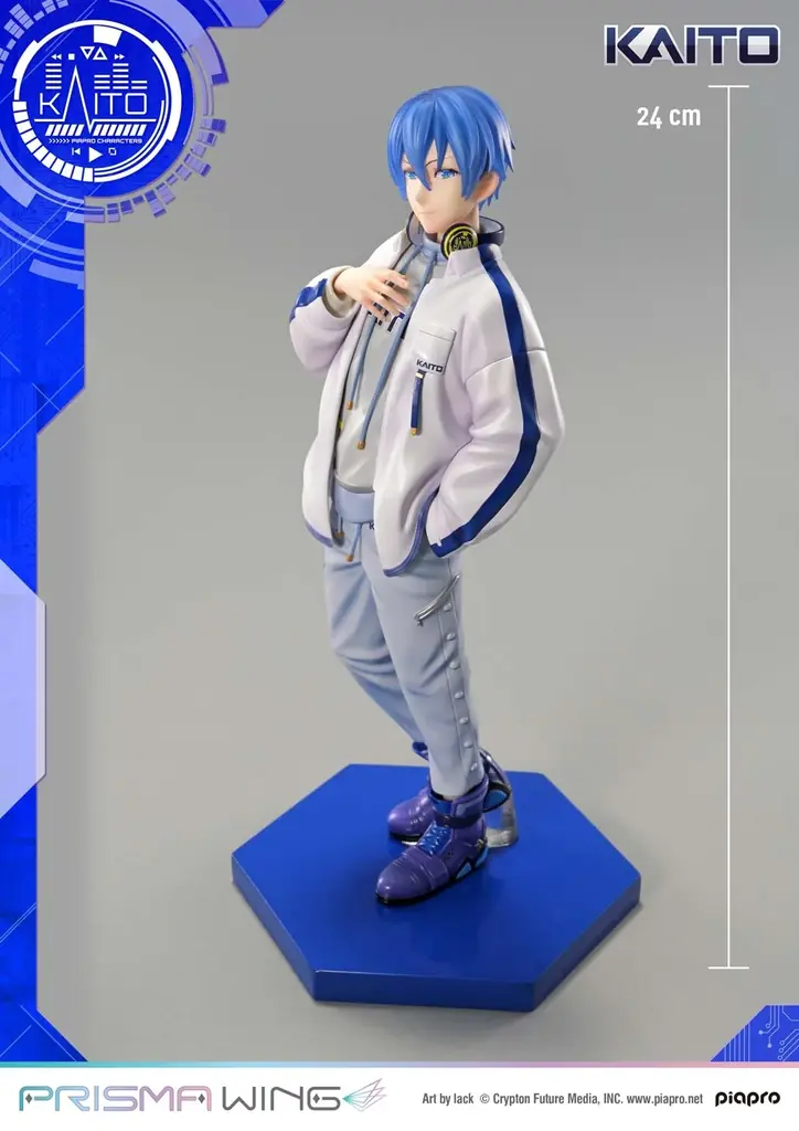 “Art by lack”最新作！ピアプロキャラクターズ「KAITO」の1/7スケールフィギュアが登場 画像 12