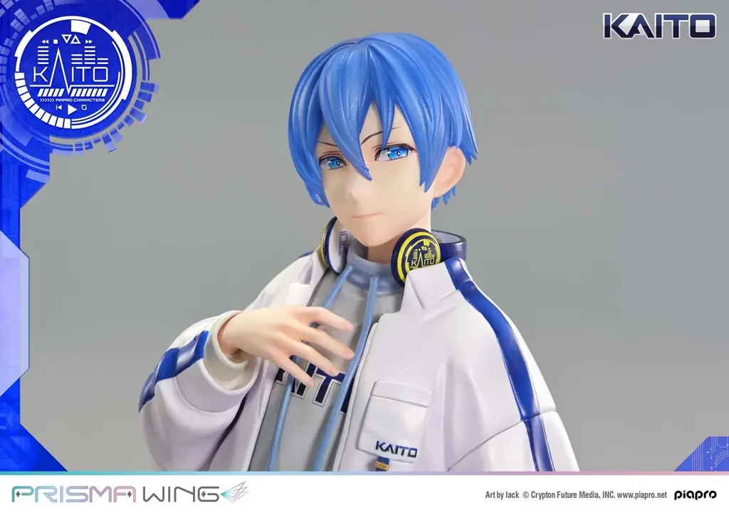 “Art by lack”最新作！ピアプロキャラクターズ「KAITO」の1/7スケールフィギュアが登場 画像 4