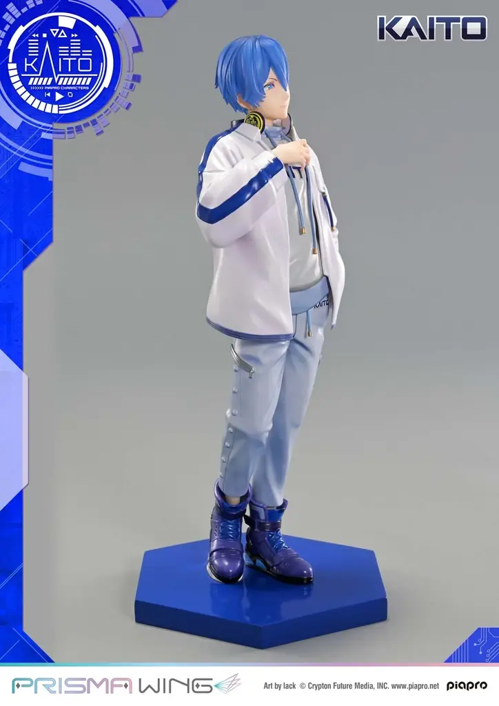 “Art by lack”最新作！ピアプロキャラクターズ「KAITO」の1/7スケールフィギュアが登場 画像 6