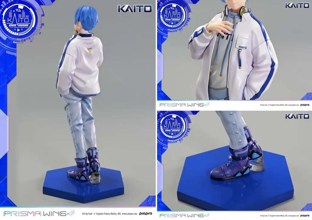 “Art by lack”最新作！ピアプロキャラクターズ「KAITO」の1/7スケールフィギュアが登場 画像 7