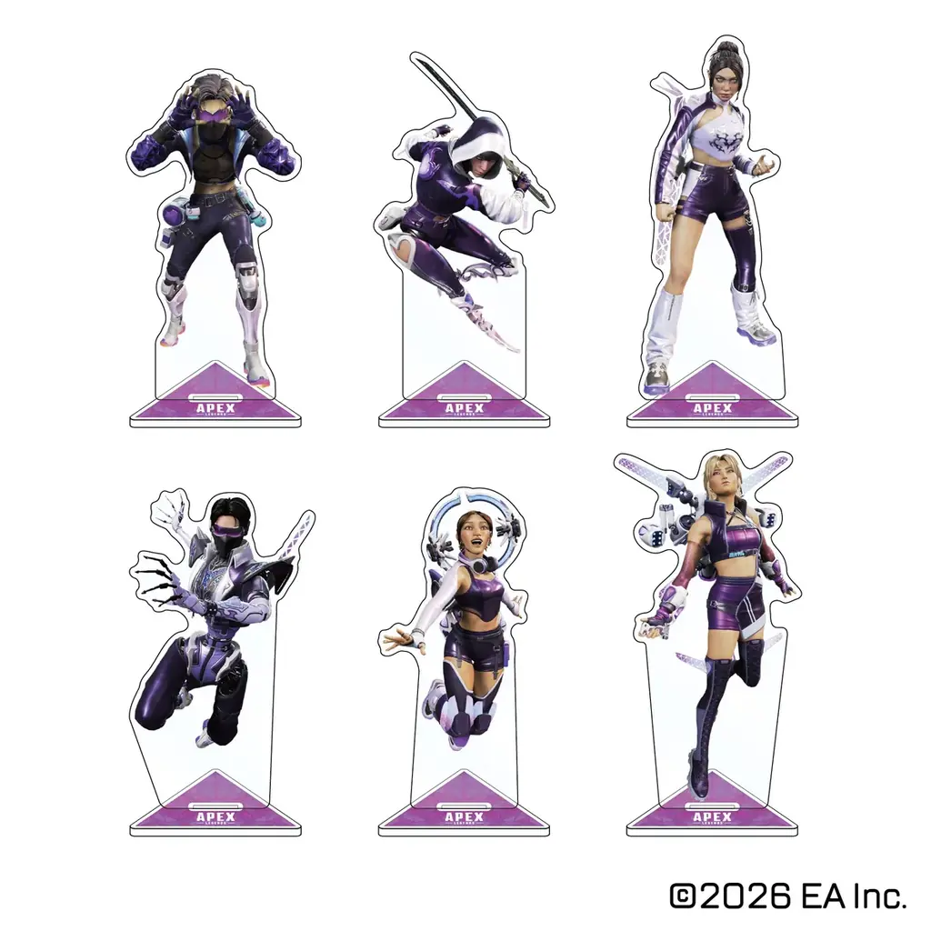 大人気ゲーム「Apex Legends（TM）」より「ぶらすがり」「めがきゅるん」シリーズの第2弾や「DRIFT CHAMPS」の新商品が発売決定！ 画像 3