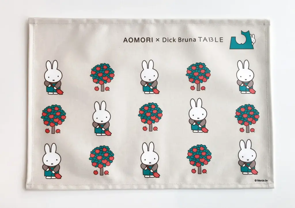 ミッフィーとリンゴをあしらった「AOMORI×Dick Bruna TABLE」限定グッズ第2弾が登場！普段使いしやすいアイテムで青森の思い出を日常に 画像 3