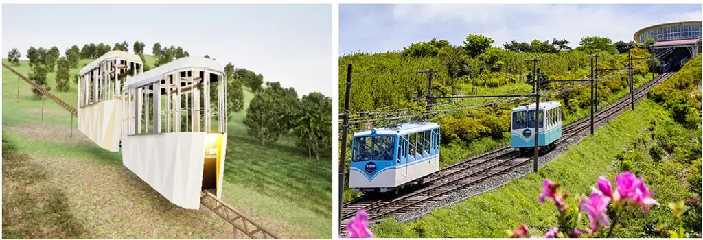2027年7月、十国峠に360°見渡せるスロープカー誕生