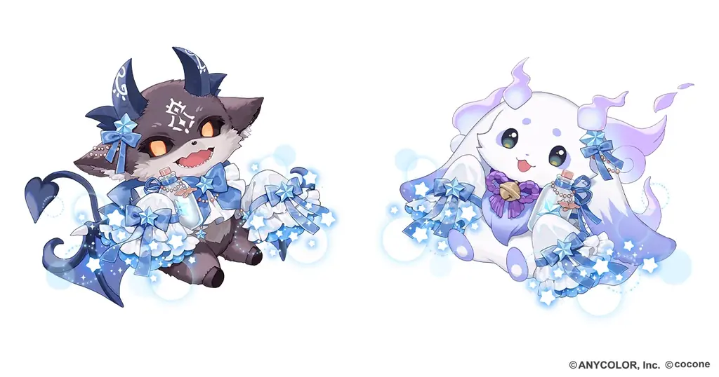 にじさんじ所属のVTuber「でびでび・でびる」「ルンルン」の『でびるんるん』×アバターアプリ『ポケコロツイン』豪華アイテム＆リアルグッズが手に入る大型コラボ企画が本日開始！ 画像 3