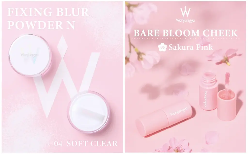 5月27日発売　Wonjungyoの透けるクリアパウダーと儚いチーク