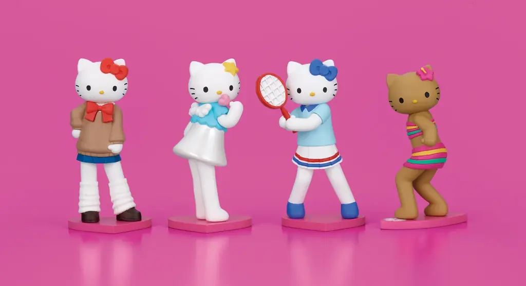 “超カワイイ”が最強スタイル。スタイルアップ ハローキティがガチャ®に登場！ 『ハローキティ スタイルアップフィギュアコレクション』 画像 8
