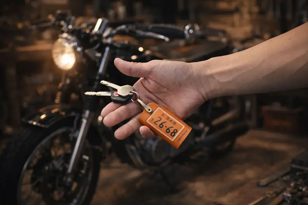 車好き・バイク好きのお父さんへ。愛車のナンバープレートでつくる「本革キーケース」早割キャンペーンを開催。 画像 5