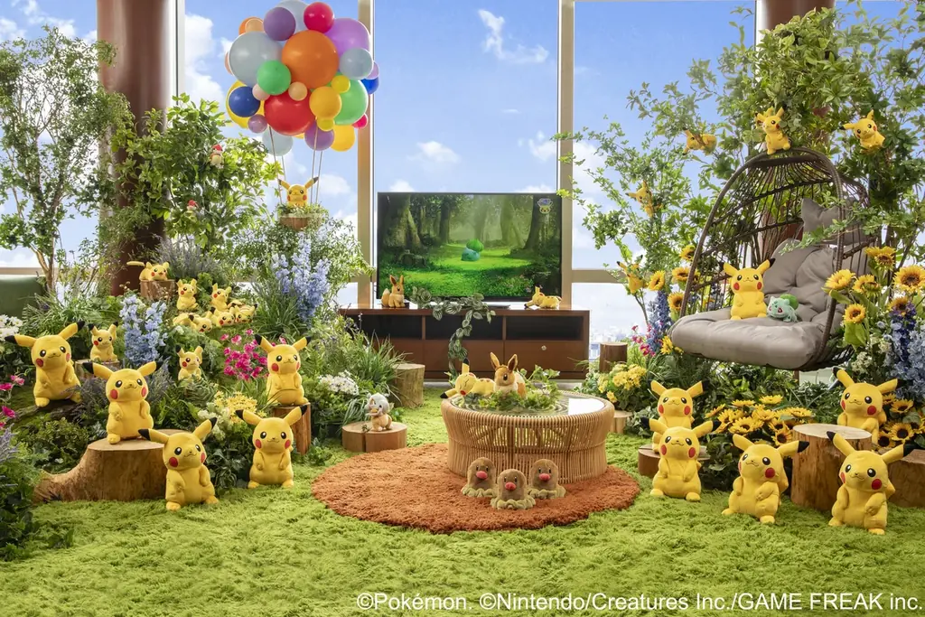 そらとぶピカチュウをデザインしたパフェ、ピカチュウをテーマにしたオールイエローのグルメバーガーなど冒険がテーマのメニューが登場「ポケモン30周年コラボレーション グランド アドベンチャー」 画像 12