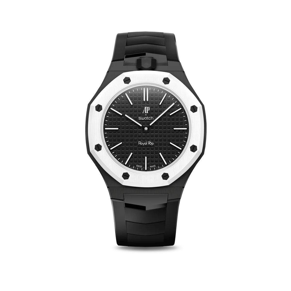 GOLDEN CONCEPTが、先日発表された「Audemars Piguet & Swatch」のコラボレーションモデル「Royal Pop」を腕時計に作り替える専用ケースを発売。 画像 10