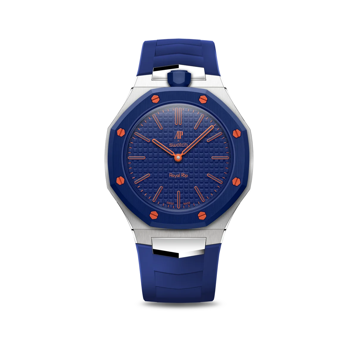 GOLDEN CONCEPTが、先日発表された「Audemars Piguet & Swatch」のコラボレーションモデル「Royal Pop」を腕時計に作り替える専用ケースを発売。 画像 11
