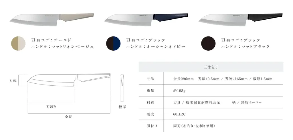 切れ味のその先へ、バーミキュラ初の包丁！新商品「バーミキュラ キッチンナイフ」 画像 6