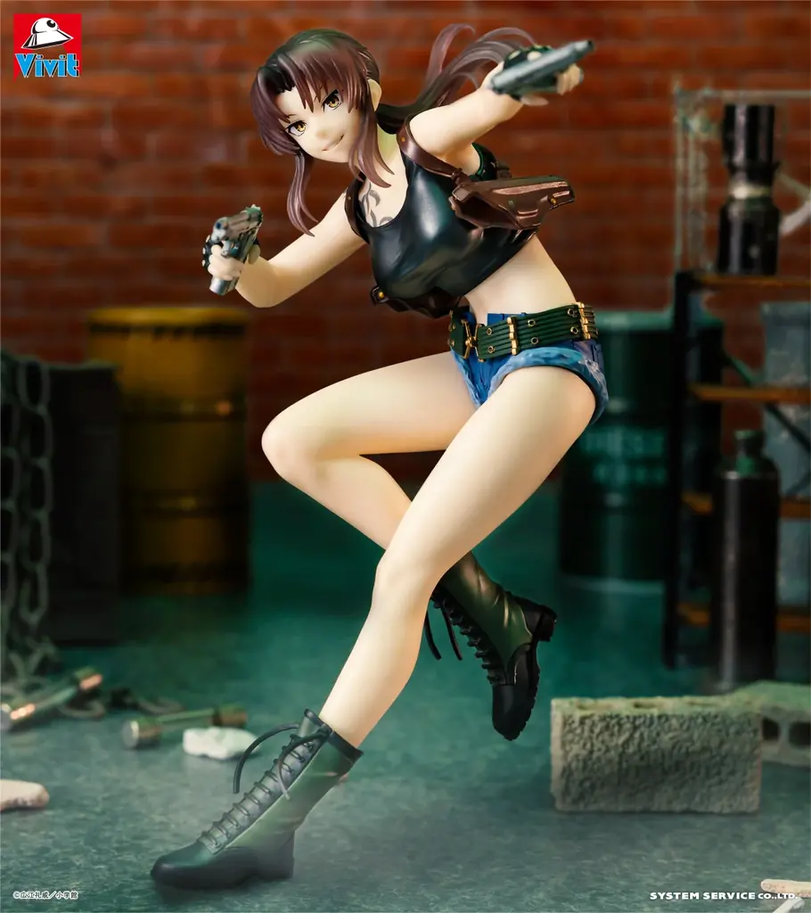 システムサービスのフィギュアブランド「Vivit」から「BLACK LAGOON　レヴィ」が2026年5月に登場！ 画像 2