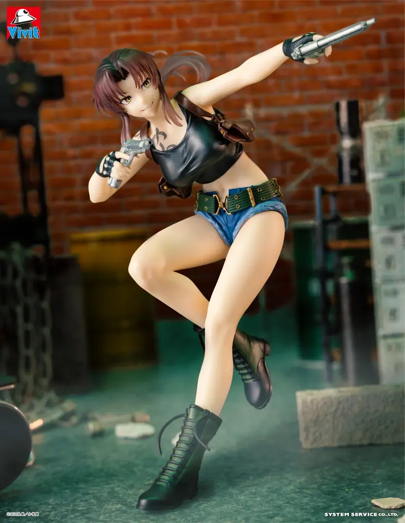 システムサービスのフィギュアブランド「Vivit」から「BLACK LAGOON　レヴィ」が2026年5月に登場！ 画像 4