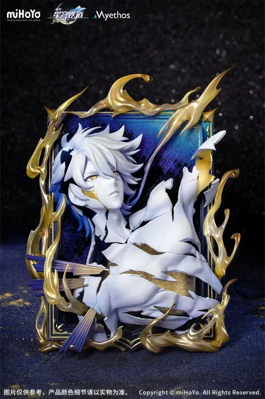 『崩壊：スターレイル』より、Dioramaシリーズ「ファイノン 燃え盛る黎明のように Ver.」フィギュアが登場。 画像 3