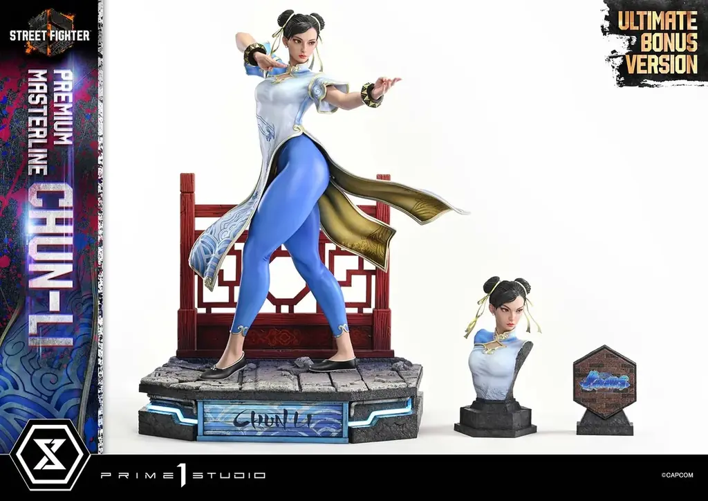 『ストリートファイター6』の「春麗」を、1/4スケールスタチューとして立体化 画像 15