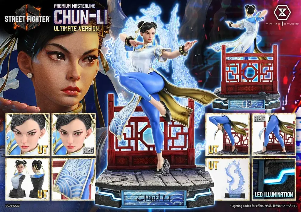 『ストリートファイター6』の「春麗」を、1/4スケールスタチューとして立体化 画像 17