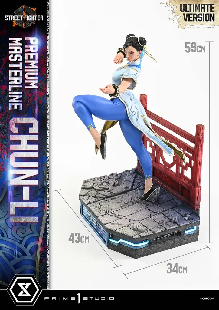 『ストリートファイター6』の「春麗」を、1/4スケールスタチューとして立体化 画像 18