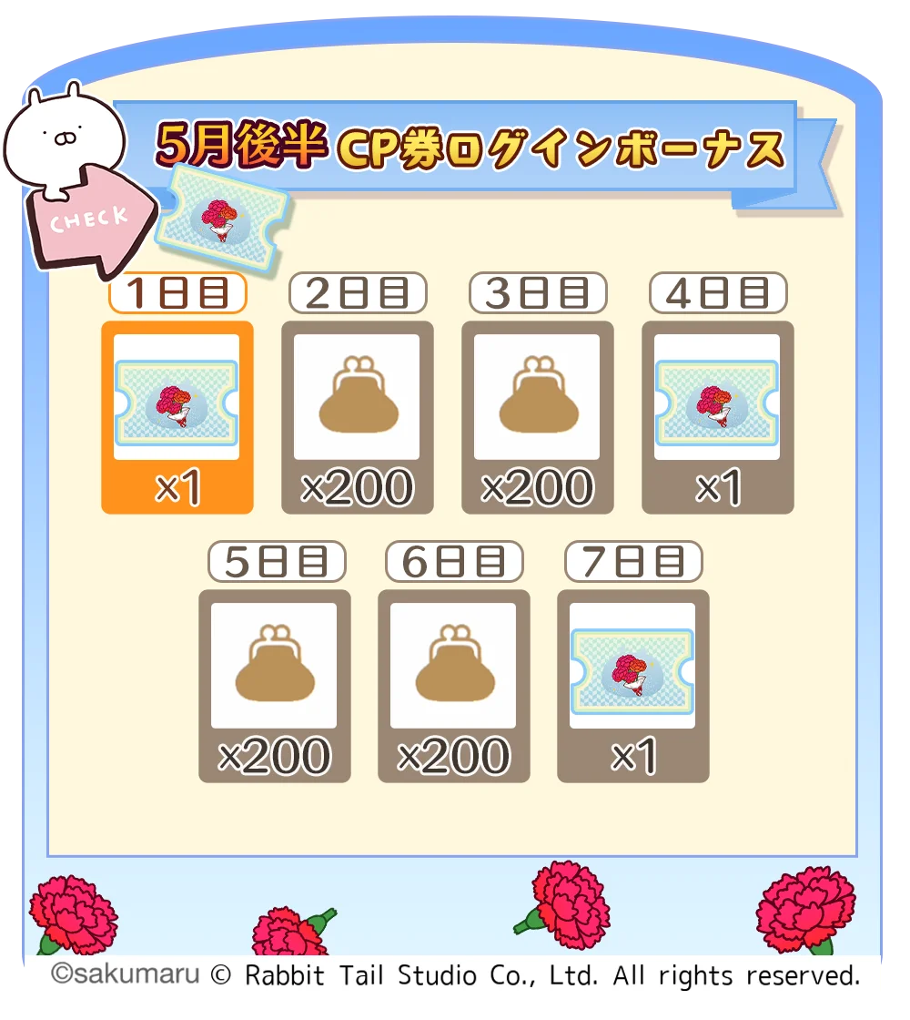 『うさまるキッチン』5月後半限定新規着せ替えが登場！ 画像 3