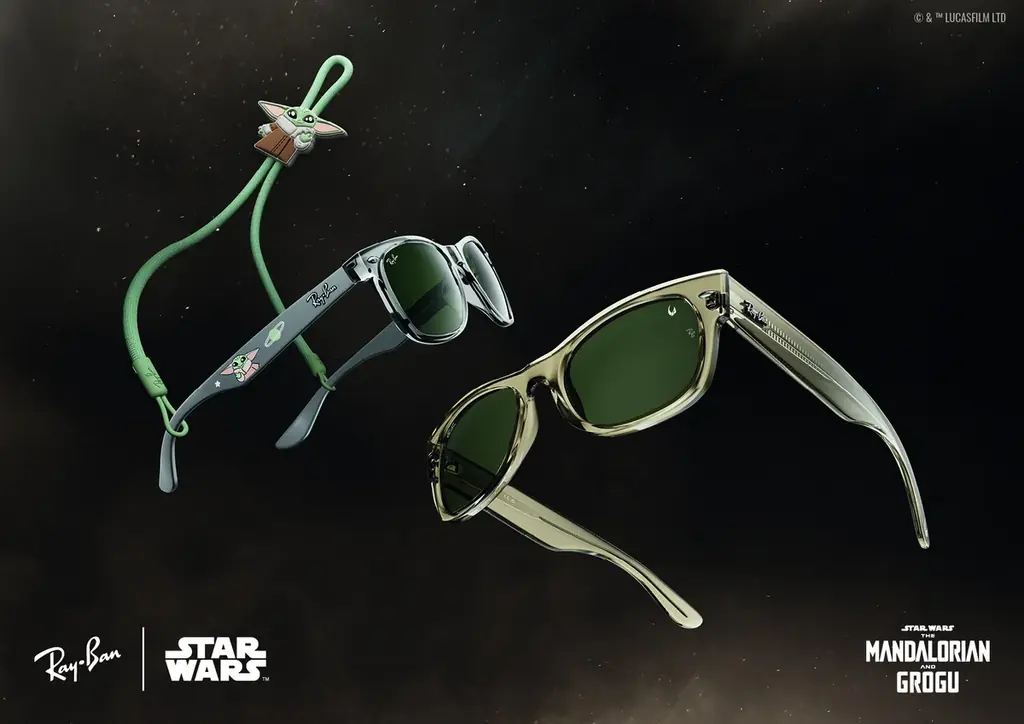 レイバン×スター・ウォーズ新作4型、マンダロリアン＆グローグー