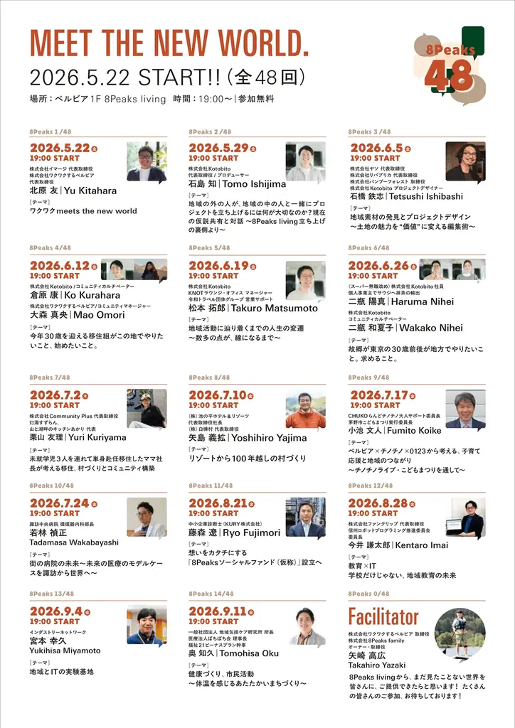 オープンから盛況の8Peaks living、5月25日より「KNOT OFFICE」「KNOT LOUNGE」本格稼働 画像 7