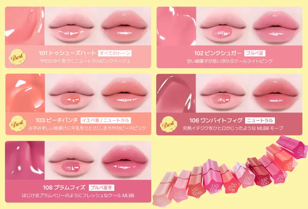 【ハンズ期間限定キャンペーン】tiptoe（ティップトウ）グロウイットソルベティントご購入でエンジェルキーリングをプレゼント！5月16日（土）よりスタート！※なくなり次第終了 ※一部店舗を除く 画像 2