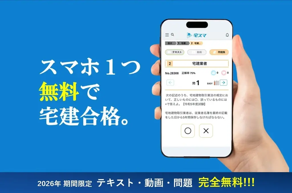 宅建強化WEEKで得点力を底上げ!! 竹原講師によるYouTube動画＋LIVE講義＋チャレンジテストで完全マスター!! 成績上位者にアマギフ500円プレゼント!! 画像 2
