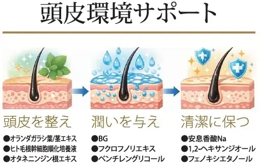 memi’s angelly hair の新商品「スカルプセラムkokuikuＥＸ」を5月18日より発売 画像 3