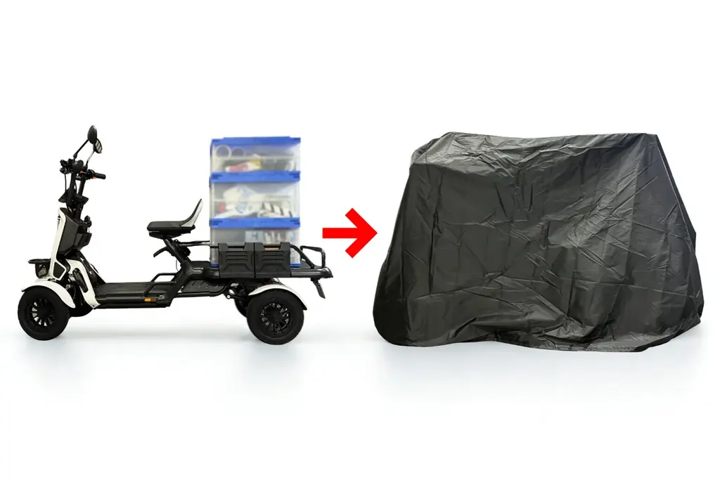 車体を丸ごと守る専用カバーを追加、“小さな軽トラ”『ブレイズ イーカーゴ』の新たな価値 画像 5