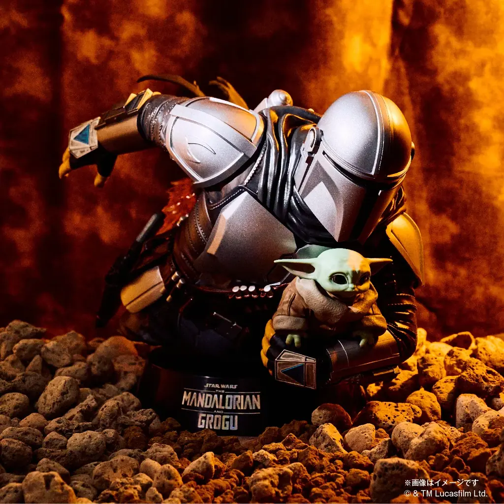 Happyくじ / STAR WARS™ 『マンダロリアン・アンド・グローグー』発売！躍動感溢れる精巧フィギュアからトートバック、タンブラーなど実用性抜群のグッズまでファン必見のグッズが勢揃い！ 画像 2