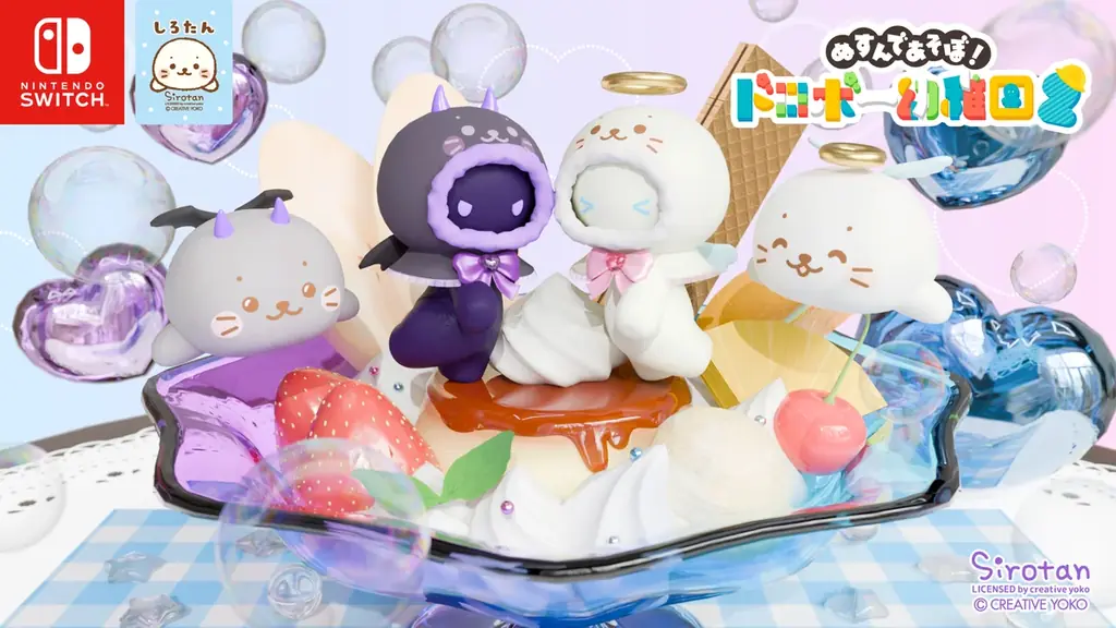 しろたんの神秘的な姿にキュン…！『天使しろたん』＆『悪魔しろたん』ドロボー幼稚園に降臨！ 画像 1
