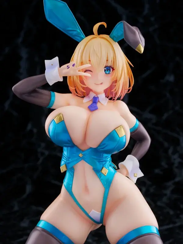 高峰ナダレ氏が描くオリジナルキャラクター「ソフィア・F・シャーリング」が、華やかなバニー衣装でフィギュア化。あみあみ限定でご案内中。 画像 11