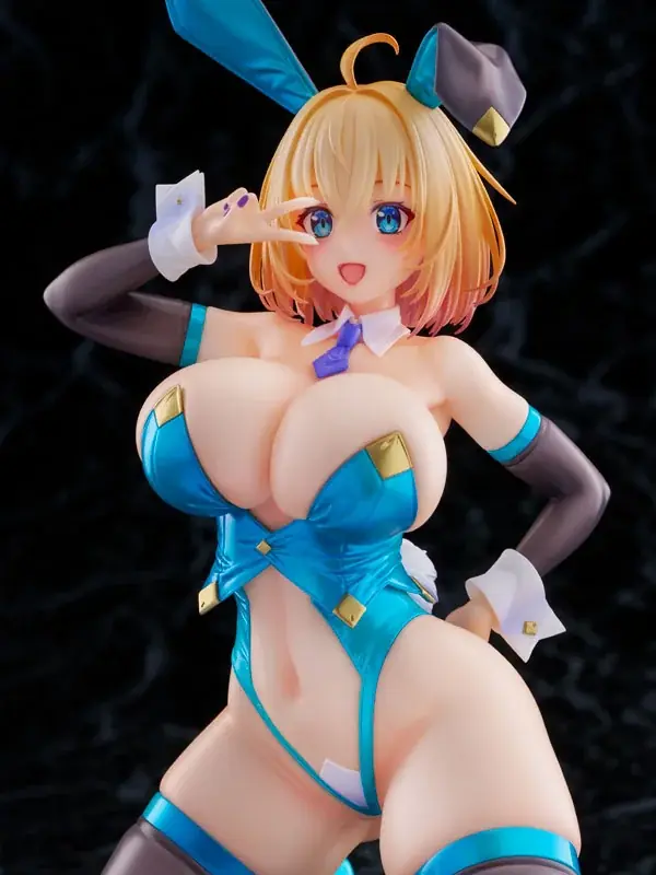 高峰ナダレ氏が描くオリジナルキャラクター「ソフィア・F・シャーリング」が、華やかなバニー衣装でフィギュア化。あみあみ限定でご案内中。 画像 12