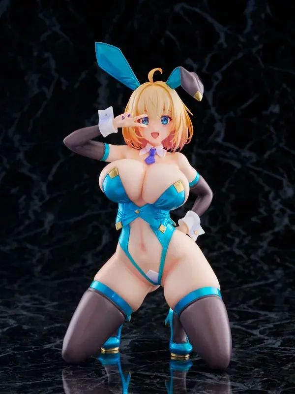 高峰ナダレ氏が描くオリジナルキャラクター「ソフィア・F・シャーリング」が、華やかなバニー衣装でフィギュア化。あみあみ限定でご案内中。 画像 13