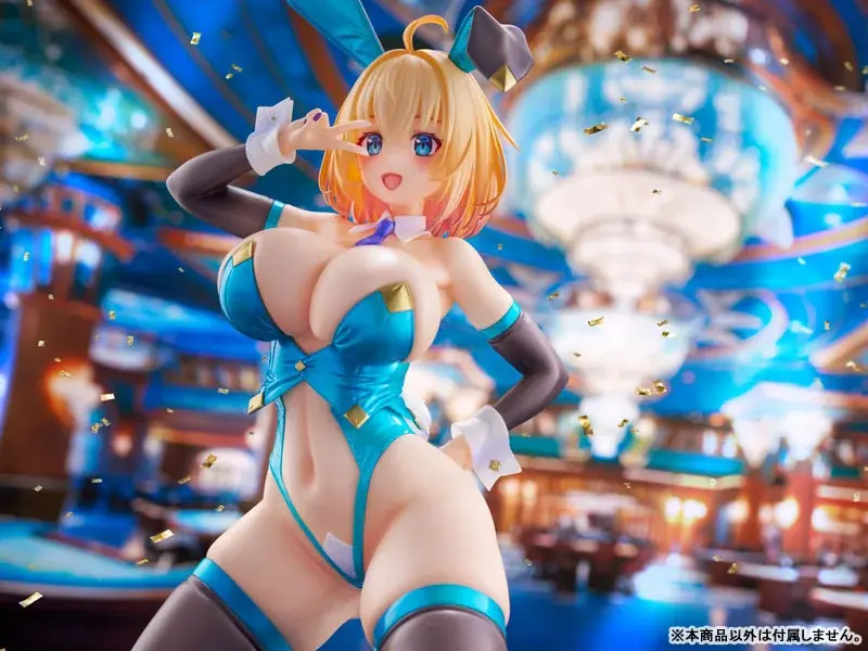 高峰ナダレ氏が描くオリジナルキャラクター「ソフィア・F・シャーリング」が、華やかなバニー衣装でフィギュア化。あみあみ限定でご案内中。 画像 14