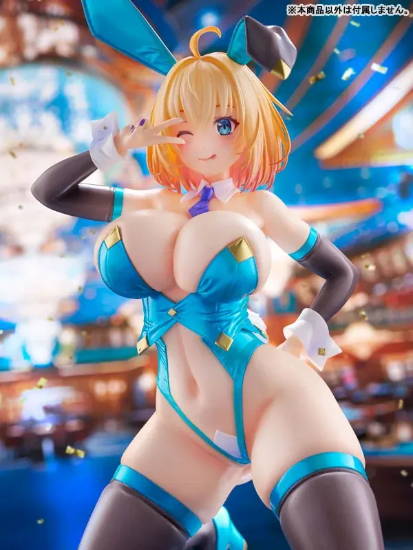 高峰ナダレ氏が描くオリジナルキャラクター「ソフィア・F・シャーリング」が、華やかなバニー衣装でフィギュア化。あみあみ限定でご案内中。 画像 17